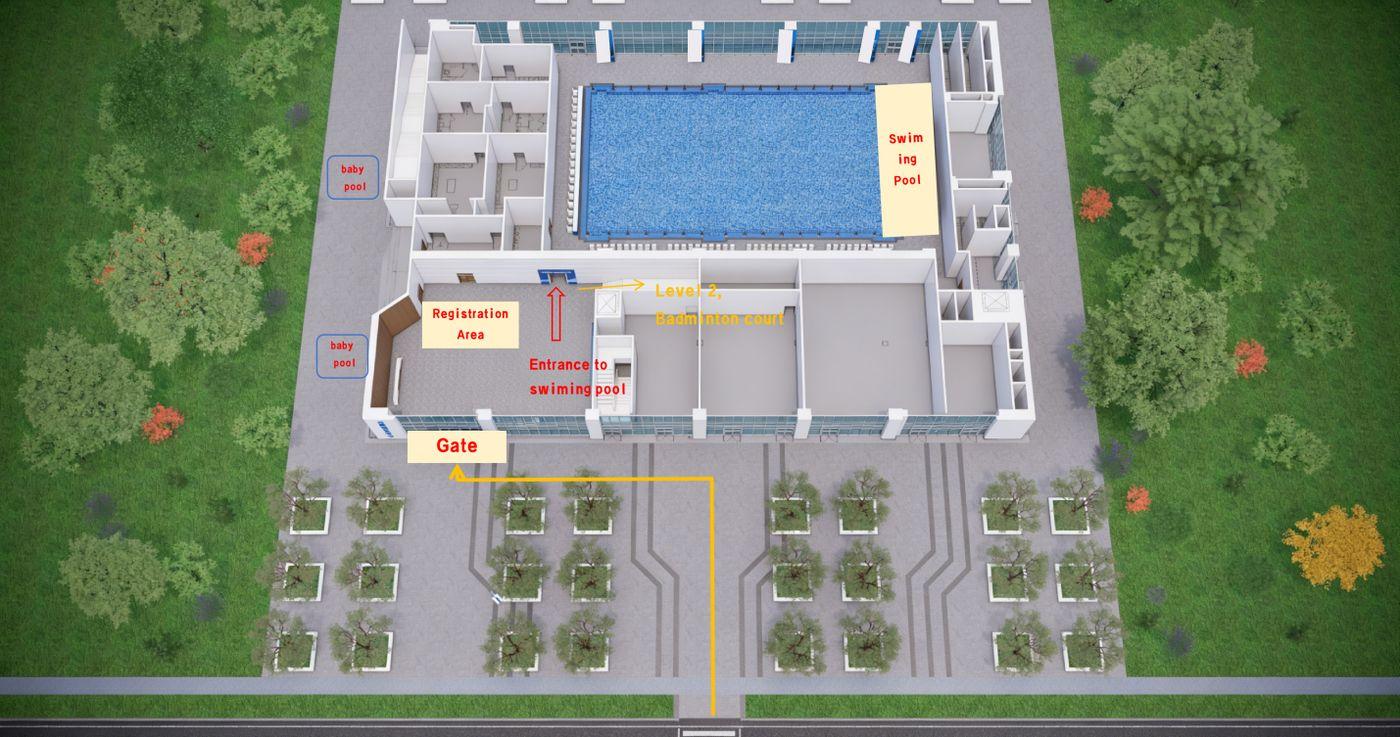 Citizen Fitness Centre layout